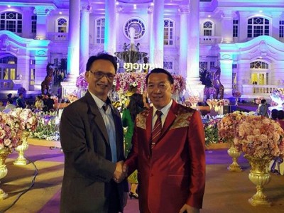 งานขึ้นบ้านใหม่ ณ นครหลวงเวียงจันทน์ สปป.ลาว